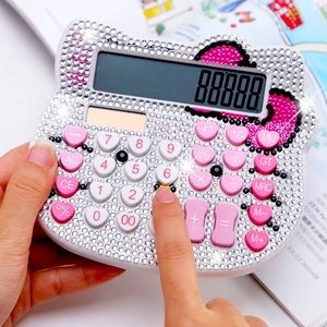 Hello Kitty Rhinestone Calculator, Hello Kitty Calculator, Cat Calculator